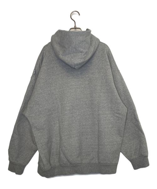 NAUTICA（ノーティカ）NAUTICA (ノーティカ) NAUTICA ノーティカ アーチロゴ パーカー ビッグシルエット グレー サイズ:Lの古着・服飾アイテム