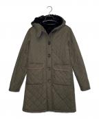MACKINTOSH SCOTLANDマッキントッシュスコットランド）の古着「MACKINTOSH SCOTLAND マッキントッシュスコットランド ボア キルティングコート 中綿」｜オリーブ