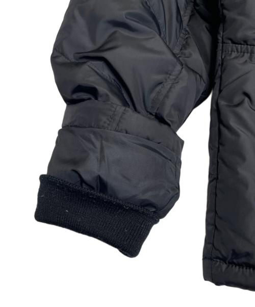 Eddie Bauer（エディーバウアー）Eddie Bauer (エディーバウアー) Eddie Bauer エディーバウアー グース ダウンジャケット ブラック サイズ:Sの古着・服飾アイテム