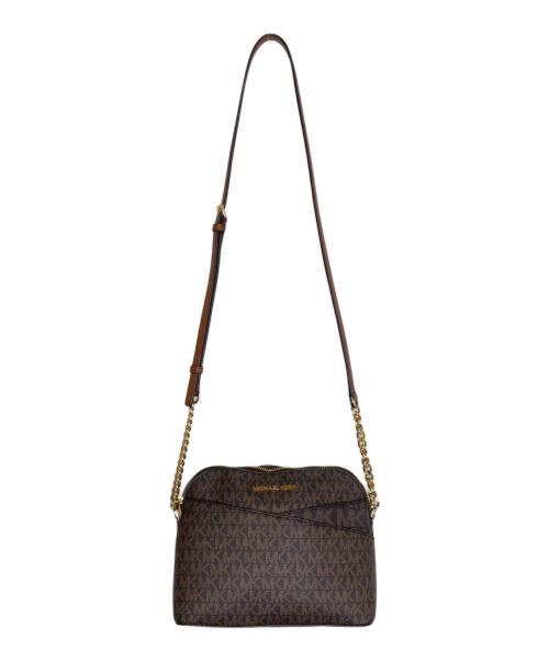 MICHAEL KORS（マイケルコース）MICHAEL KORS (マイケルコース) MICHAEL KORS マイケルコース ジェットセット トラベル クロスボディ ショルダーバッグ ブラウンの古着・服飾アイテム