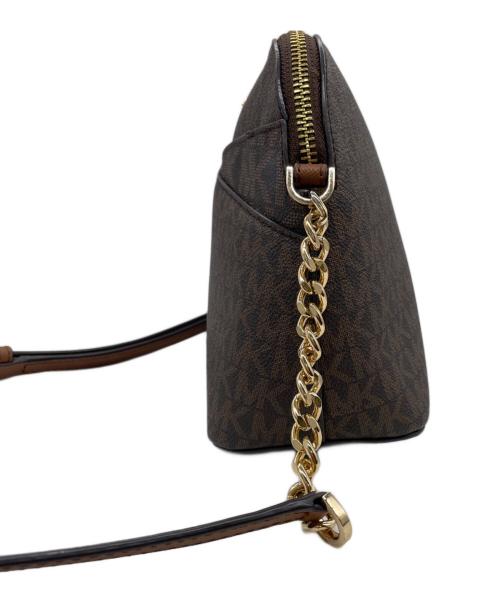 MICHAEL KORS（マイケルコース）MICHAEL KORS (マイケルコース) MICHAEL KORS マイケルコース ジェットセット トラベル クロスボディ ショルダーバッグ ブラウンの古着・服飾アイテム