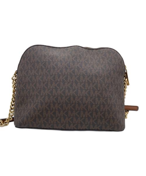 MICHAEL KORS（マイケルコース）MICHAEL KORS (マイケルコース) MICHAEL KORS マイケルコース ジェットセット トラベル クロスボディ ショルダーバッグ ブラウンの古着・服飾アイテム