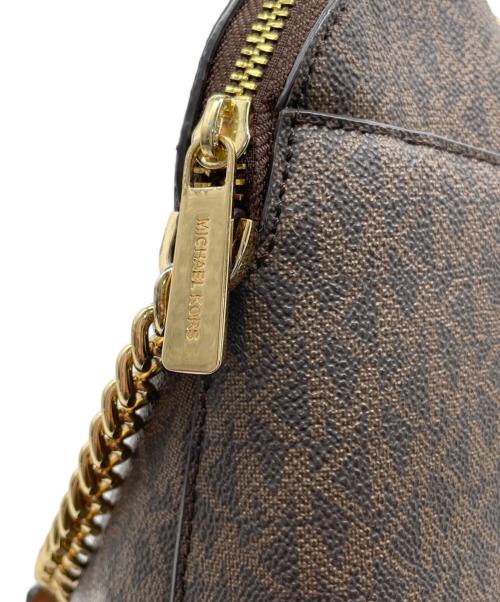 MICHAEL KORS（マイケルコース）MICHAEL KORS (マイケルコース) MICHAEL KORS マイケルコース ジェットセット トラベル クロスボディ ショルダーバッグ ブラウンの古着・服飾アイテム