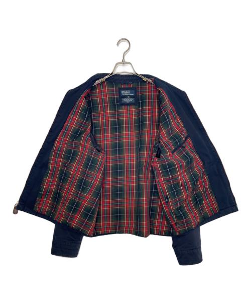 POLO RALPH LAUREN（ポロ・ラルフローレン）POLO RALPH LAUREN (ポロ・ラルフローレン) POLO RALPH LAUREN ポロ・ラルフローレン スイングトップ ポニーあり ネイビー サイズ:Lの古着・服飾アイテム