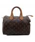 LOUIS VUITTON（ルイ ヴィトン）の古着「LOUIS VUITTON ルイ ヴィトン スピーディ25 モノグラムキャンバス ハンドバッグ」｜ブラウン