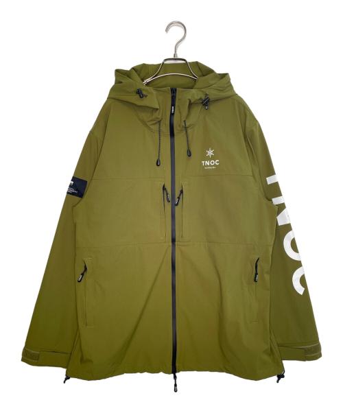TNOC（ティーノック）TNOC (ティーノック) TNOC ティーノック THE ACTIVE SHELL ナイロンパーカー グリーン サイズ:XLの古着・服飾アイテム