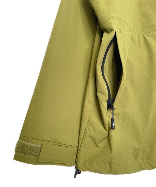 TNOC（ティーノック）TNOC (ティーノック) TNOC ティーノック THE ACTIVE SHELL ナイロンパーカー グリーン サイズ:XLの古着・服飾アイテム