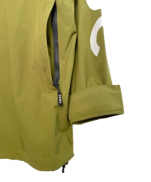 TNOC（ティーノック）TNOC (ティーノック) TNOC ティーノック THE ACTIVE SHELL ナイロンパーカー グリーン サイズ:XLの古着・服飾アイテム