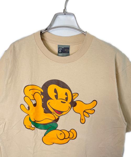 A BATHING APE（アベイシングエイプ）A BATHING APE (アベイシングエイプ) A BATHING APE アベイシングエイプ BAPE HEADS TOUR Tシャツ 90年代 어 베이싱 에이프 베이프 헤즈 투어 반팔 티셔츠 ベージュ サイズ:Mの古着・服飾アイテム