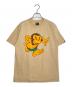 A BATHING APE（アベイシングエイプ）の古着「A BATHING APE アベイシングエイプ BAPE HEADS TOUR Tシャツ 90年代 어 베이싱 에이프 베이프 헤즈 투어 반팔 티셔츠」｜ベージュ