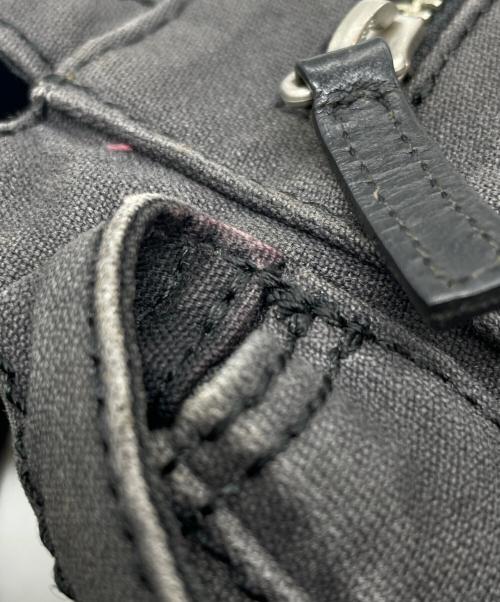 PAUL SMITH（ポールスミス）PAUL SMITH (ポールスミス) PAUL SMITH ポールスミス 00's 2000年代 ショルダーバッグ キャンバス ブラックの古着・服飾アイテム