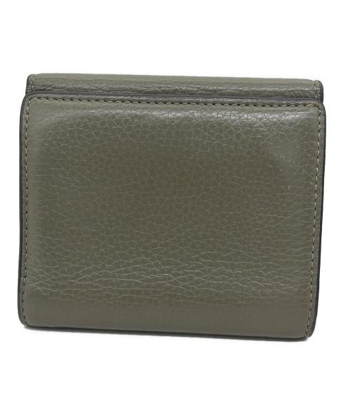 COACH（コーチ）COACH (コーチ) コンパクトウォレット グリーンの古着・服飾アイテム