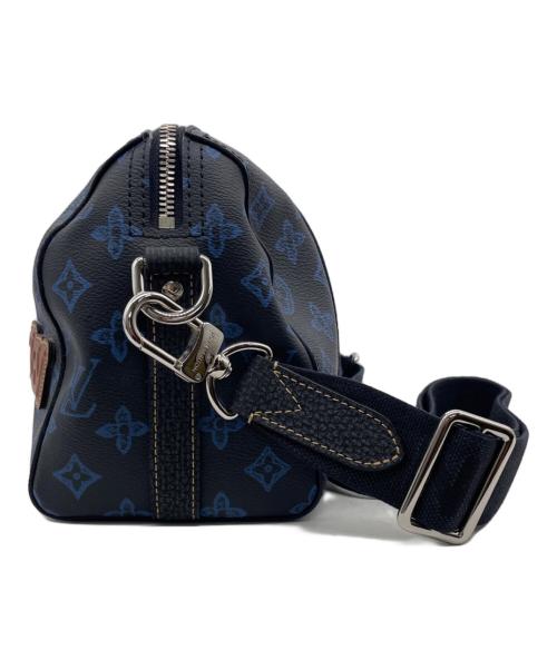 LOUIS VUITTON（ルイ ヴィトン）LOUIS VUITTON (ルイ ヴィトン) ルイヴィトン LOUIS VUITTON シティ キーポル ショルダーバッグ M46339 ヴァージル期 ネイビー×ブルーの古着・服飾アイテム