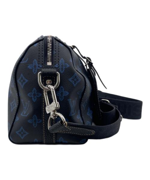 LOUIS VUITTON（ルイ ヴィトン）LOUIS VUITTON (ルイ ヴィトン) ルイヴィトン LOUIS VUITTON シティ キーポル ショルダーバッグ M46339 ヴァージル期 ネイビー×ブルーの古着・服飾アイテム