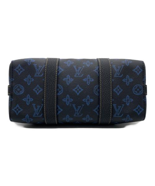 LOUIS VUITTON（ルイ ヴィトン）LOUIS VUITTON (ルイ ヴィトン) ルイヴィトン LOUIS VUITTON シティ キーポル ショルダーバッグ M46339 ヴァージル期 ネイビー×ブルーの古着・服飾アイテム