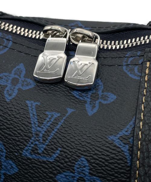LOUIS VUITTON（ルイ ヴィトン）LOUIS VUITTON (ルイ ヴィトン) ルイヴィトン LOUIS VUITTON シティ キーポル ショルダーバッグ M46339 ヴァージル期 ネイビー×ブルーの古着・服飾アイテム
