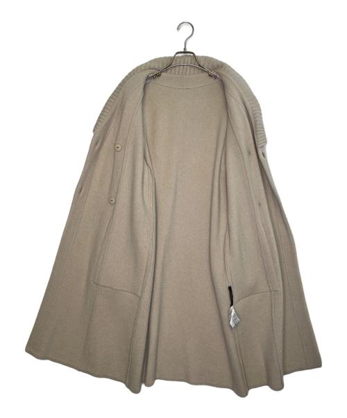 FOXEY BOUTIQUE（フォクシー ブティック）FOXEY BOUTIQUE (フォクシー ブティック) FOXEY BOUTIQUE Knit Coat Waffle ニット コート ワッフル  ベージュ サイズ:フリーの古着・服飾アイテム