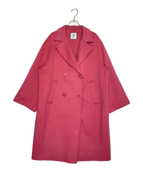 FOXEY BOUTIQUE（フォクシー ブティック）FOXEY BOUTIQUE (フォクシー ブティック) FOXEY BOUTIQUE フォクシー ブティック Anis チェスターコート ピンク サイズ:38の古着・服飾アイテム