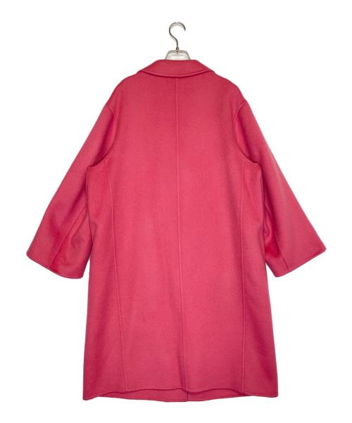 FOXEY BOUTIQUE（フォクシー ブティック）FOXEY BOUTIQUE (フォクシー ブティック) FOXEY BOUTIQUE フォクシー ブティック Anis チェスターコート ピンク サイズ:38の古着・服飾アイテム