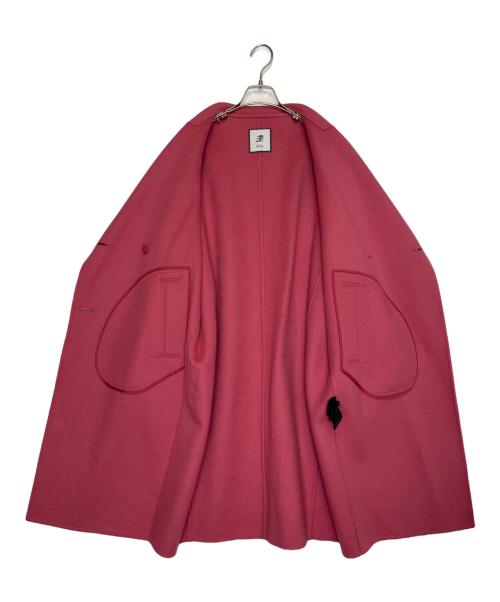 FOXEY BOUTIQUE（フォクシー ブティック）FOXEY BOUTIQUE (フォクシー ブティック) FOXEY BOUTIQUE フォクシー ブティック Anis チェスターコート ピンク サイズ:38の古着・服飾アイテム