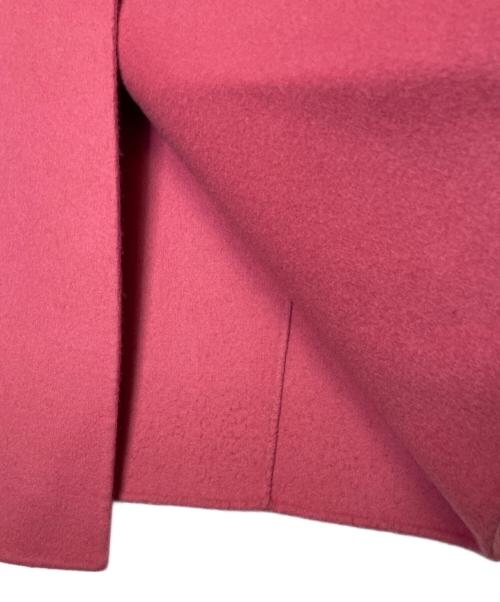 FOXEY BOUTIQUE（フォクシー ブティック）FOXEY BOUTIQUE (フォクシー ブティック) FOXEY BOUTIQUE フォクシー ブティック Anis チェスターコート ピンク サイズ:38の古着・服飾アイテム