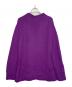 MFH (MFH) MFH KNITS ベビーアルパカ オフネック ニット セーター ケーブル編み パープル サイズ:M：5000円