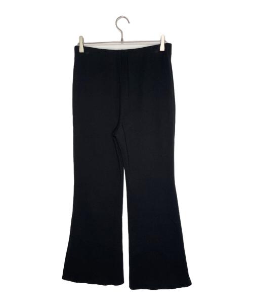 FOXEY BOUTIQUE（フォクシー ブティック）FOXEY BOUTIQUE (フォクシー ブティック) FOXEY BOUTIQUE 42371 Relax Pants パンツ フレア ウールブレンド ブラック サイズ:40の古着・服飾アイテム