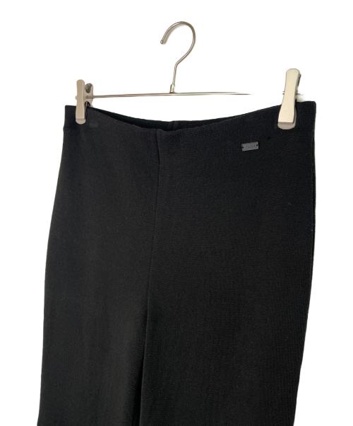 FOXEY BOUTIQUE（フォクシー ブティック）FOXEY BOUTIQUE (フォクシー ブティック) FOXEY BOUTIQUE 42371 Relax Pants パンツ フレア ウールブレンド ブラック サイズ:40の古着・服飾アイテム