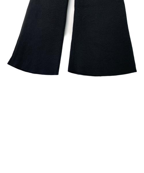 FOXEY BOUTIQUE（フォクシー ブティック）FOXEY BOUTIQUE (フォクシー ブティック) FOXEY BOUTIQUE 42371 Relax Pants パンツ フレア ウールブレンド ブラック サイズ:40の古着・服飾アイテム