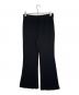 FOXEY BOUTIQUE (フォクシー ブティック) FOXEY BOUTIQUE 42371 Relax Pants パンツ フレア ウールブレンド ブラック サイズ:40：10000円