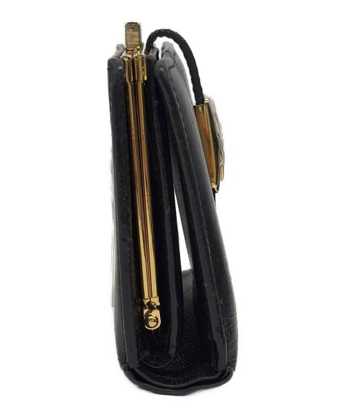 Yves Saint Laurent（イヴサンローラン）Yves Saint Laurent (イヴサンローラン) 3つ折り財布 ブラックの古着・服飾アイテム