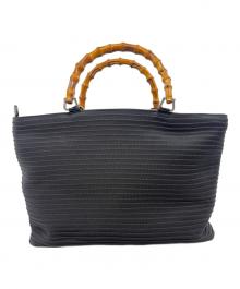 GUCCI（グッチ）の古着「GUCCI グッチ オールドバンブー 2WAYバッグ」｜ブラック