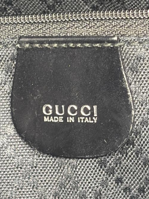 GUCCI（グッチ）GUCCI (グッチ) GUCCI グッチ オールドバンブー 2WAYバッグ ブラックの古着・服飾アイテム