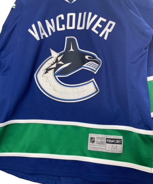 NHL（エヌエイチエル）NHL (エヌエイチエル) REEBOK (リーボック) REEBOK リーボック NHL Vancouver Canucks バンクーバーカナックス ジャージ ホッケージャージ サイズ:Mの古着・服飾アイテム