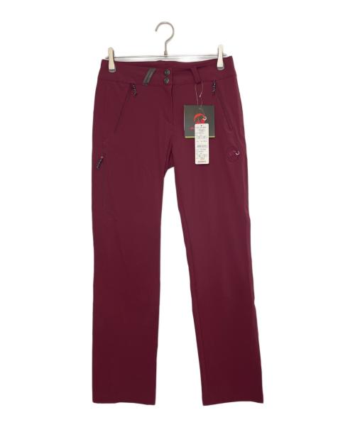 MAMMUT（マムート）MAMMUT (マムート) MAMMUT マムート Runje Pants AF ランジェ パンツ トレッキングパンツ レッド サイズ:Sの古着・服飾アイテム