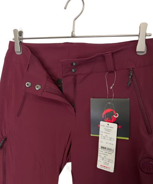 MAMMUT（マムート）MAMMUT (マムート) MAMMUT マムート Runje Pants AF ランジェ パンツ トレッキングパンツ レッド サイズ:Sの古着・服飾アイテム