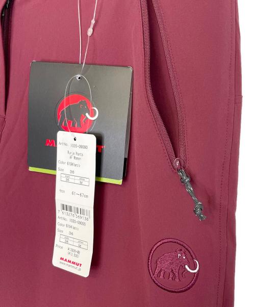 MAMMUT（マムート）MAMMUT (マムート) MAMMUT マムート Runje Pants AF ランジェ パンツ トレッキングパンツ レッド サイズ:Sの古着・服飾アイテム