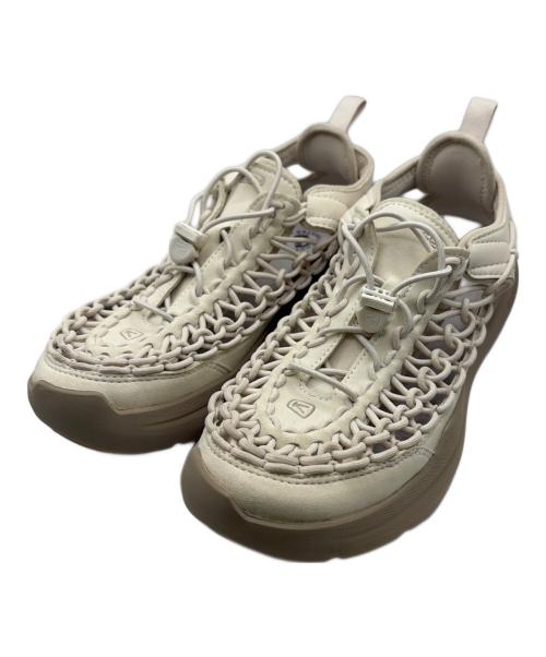 KEEN（キーン）KEEN (キーン) メンズ ユニーク ダブルケー ベージュ サイズ:26の古着・服飾アイテム