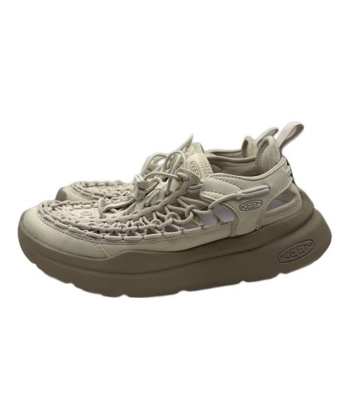 KEEN（キーン）KEEN (キーン) メンズ ユニーク ダブルケー ベージュ サイズ:26の古着・服飾アイテム