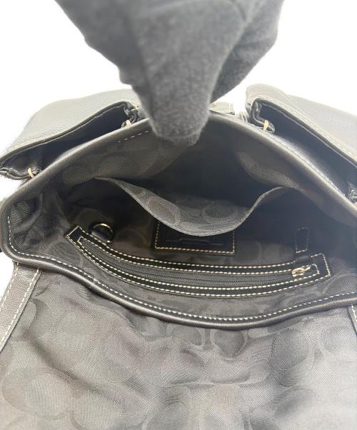 COACH（コーチ）COACH (コーチ) ショルダーバッグ ブラックの古着・服飾アイテム