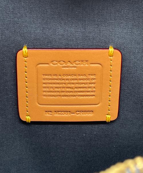 COACH（コーチ）COACH (コーチ) COACH コーチ ハート クロスボディ キルティング スカイブルーの古着・服飾アイテム
