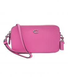 COACH（コーチ）の古着「COACH コーチ CH819 Kira Crossbody キラ クロスボディー ショルダーバッグ ピンク」｜ピンク