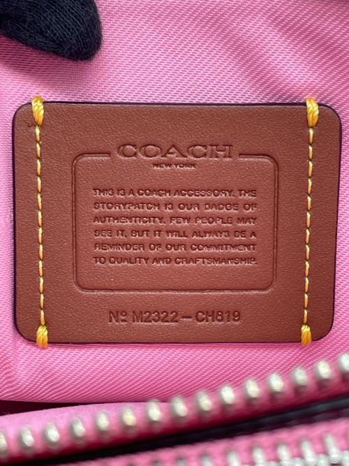 COACH（コーチ）COACH (コーチ) COACH コーチ CH819 Kira Crossbody キラ クロスボディー ショルダーバッグ ピンク ピンクの古着・服飾アイテム