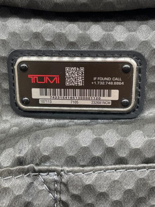 TUMI（トゥミ）TUMI (トゥミ) TUMI トゥミ Alpha Bravo Nellis Backpack 迷彩 バックパック リュック ビジネス ビジカジ 通勤 ブルー×ブラックの古着・服飾アイテム