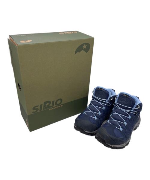 SIRIO（シリオ）SIRIO (シリオ) SIRIO シリオ P.F. 156-3 トレッキングシューズ  登山靴 ネイビー サイズ:23.5の古着・服飾アイテム