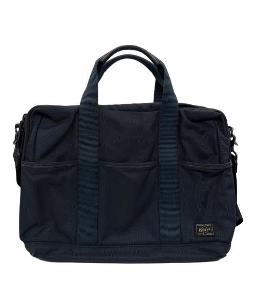 PORTER（ポーター）PORTER (ポーター) 2WAYブリーフケース ネイビーの古着・服飾アイテム