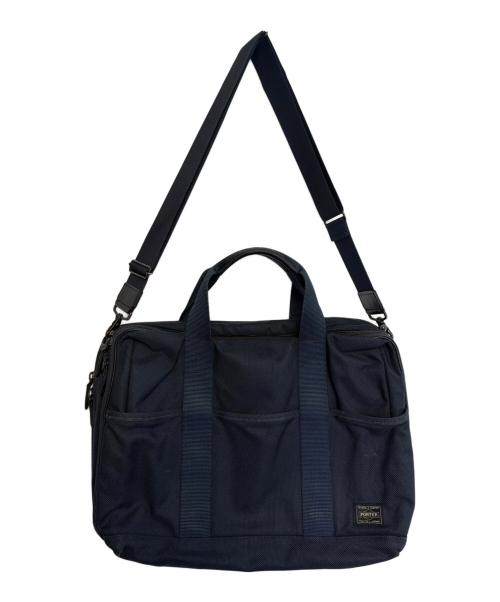 PORTER（ポーター）PORTER (ポーター) 2WAYブリーフケース ネイビーの古着・服飾アイテム