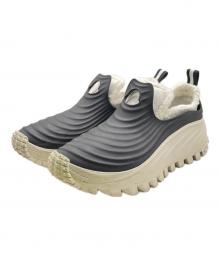 MONCLER（モンクレール）の古着「Acquaラバーブーツ」｜ネイビー×ホワイト