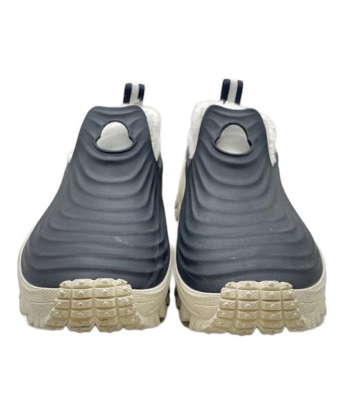 MONCLER（モンクレール）MONCLER (モンクレール) Acquaラバーブーツ ネイビー×ホワイト サイズ:24.5の古着・服飾アイテム