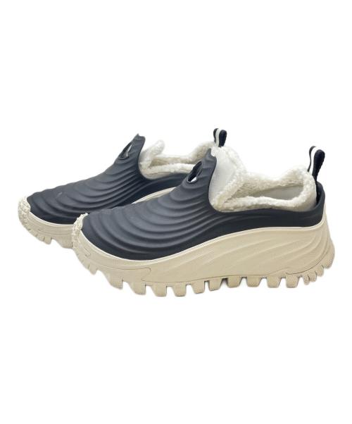 MONCLER（モンクレール）MONCLER (モンクレール) Acquaラバーブーツ ネイビー×ホワイト サイズ:24.5の古着・服飾アイテム
